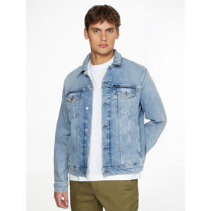 Calvin Klein pánská modrá džínová bunda - L (1AA)